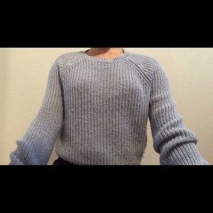 bell sleeved sweater
